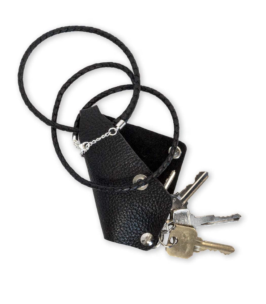 Detail genuine leather key holder lanyard from Badami and co