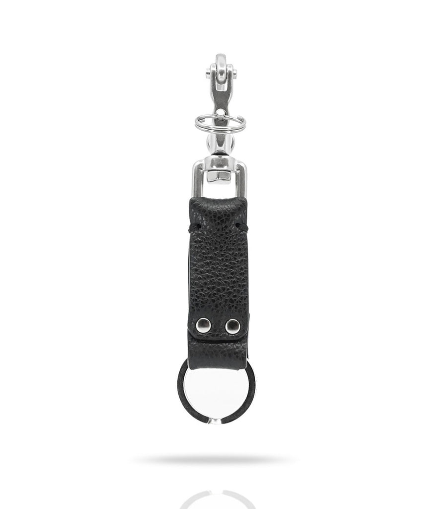 Heavy duty keychain made from genuine leather by badami and co