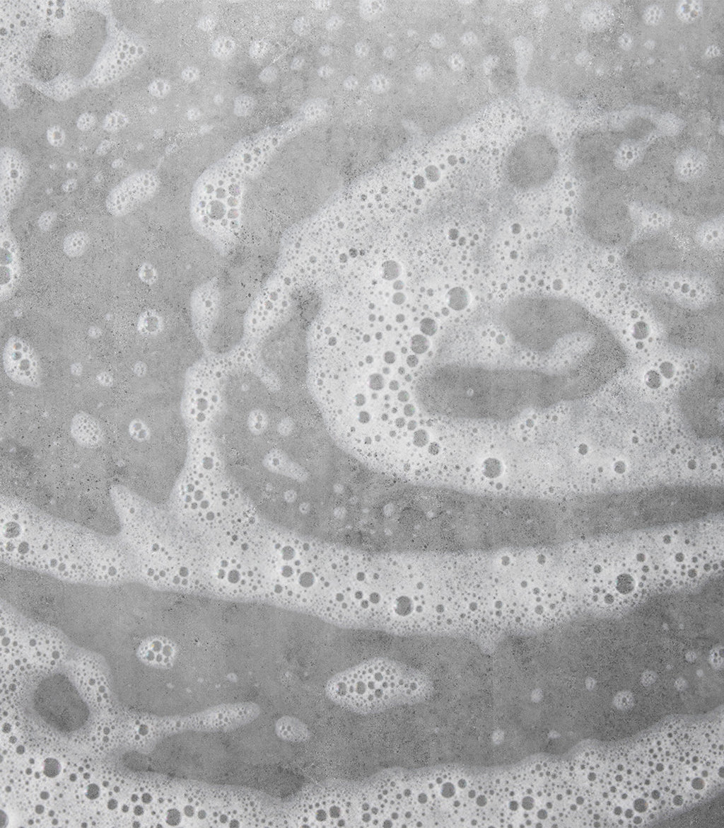 texture of natural face wash from Curativo apothecary by badami and co