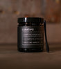Curativo Apothecary Sugar scrub with spoon photographed
