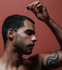 photo of model applying the serum form curativo apothecary by badami and co