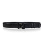 Adjustable jet buckle belt made from nylon and genuine leather from badami and co